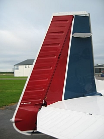 Mooney tail section